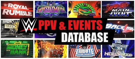 wrestling database|wrestling pay per view today.